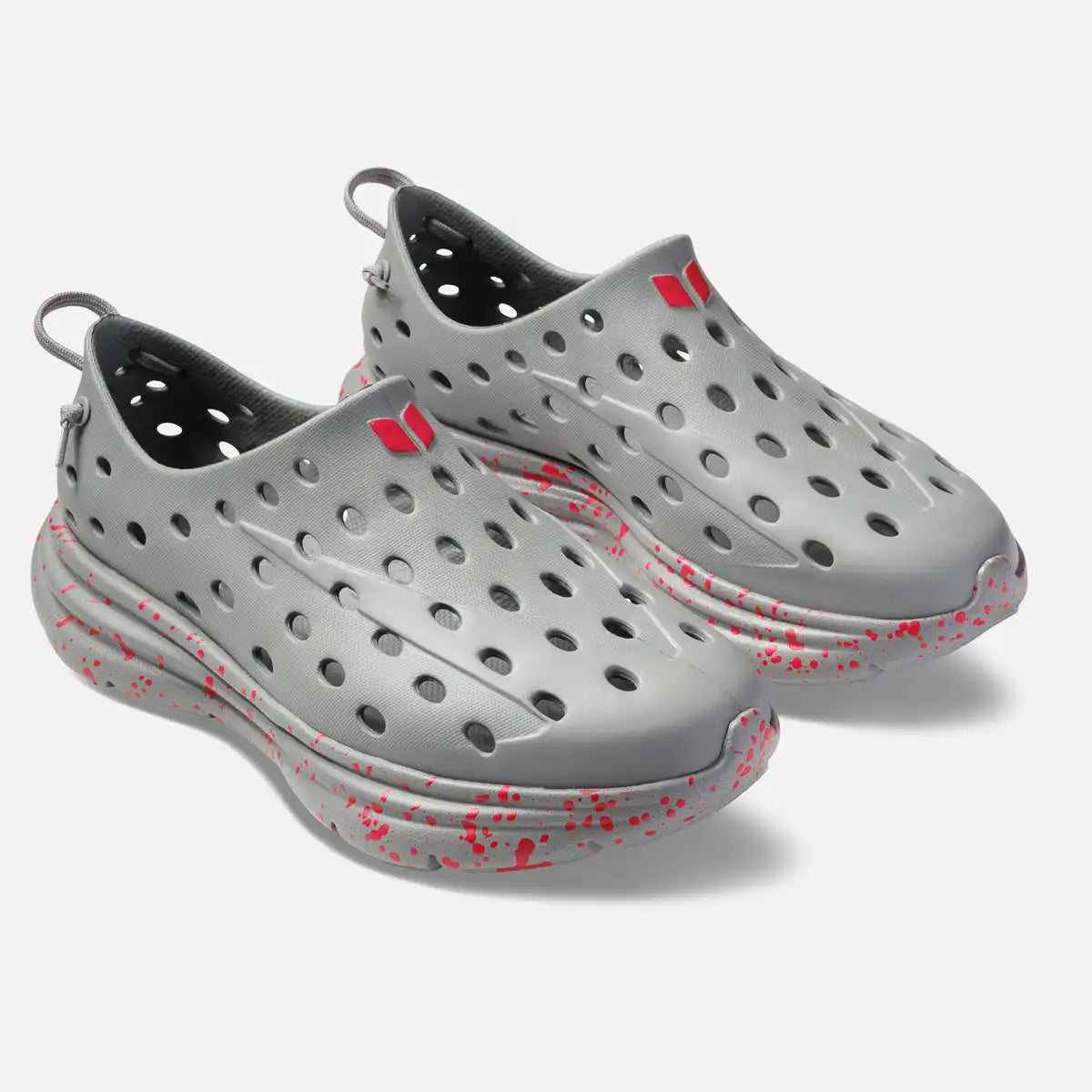 Revive - Moon Gray / True Red Speckle